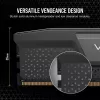 DIMM 96 GB DDR5-6000 (2x 48 GB) kit dual, memoria RAM negra, CMK96GX5M2B6000C30, Vengeance, INTEL XMP