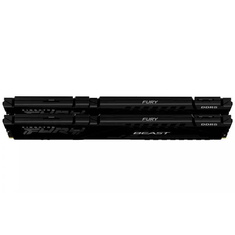 Kingston Technology FURY Beast 128GB 5600MT/s DDR5 CL36 DIMM (kit de 2) negro
