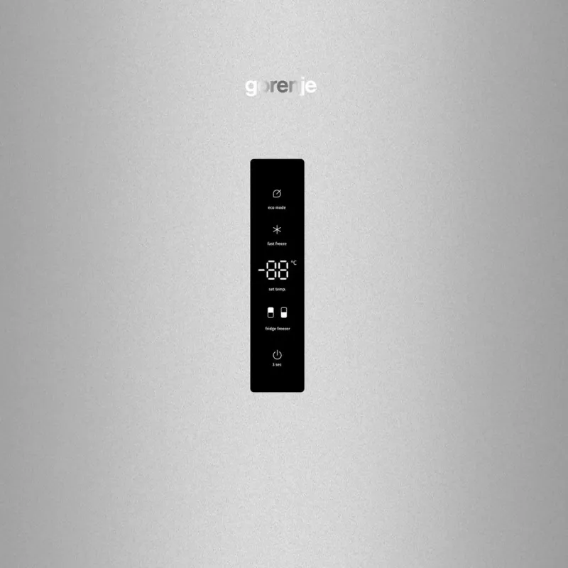 Gorenje NRK619CAXL4 frigorífico combi de libre instalación, 304 l (207 l + 97 l), 186 cm, clase energética C, SN-T, gris