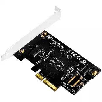 Tarjeta de interfaz Silverstone ECM20 interna PCIe SATA