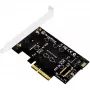 Tarjeta de interfaz Silverstone ECM20 interna PCIe SATA