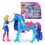 Figura de juguete Spin Master Unicorn Academy Isabel con melena y cola de verdad y cepillo