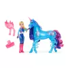 Figura de juguete Spin Master Unicorn Academy Isabel con melena y cola de verdad y cepillo