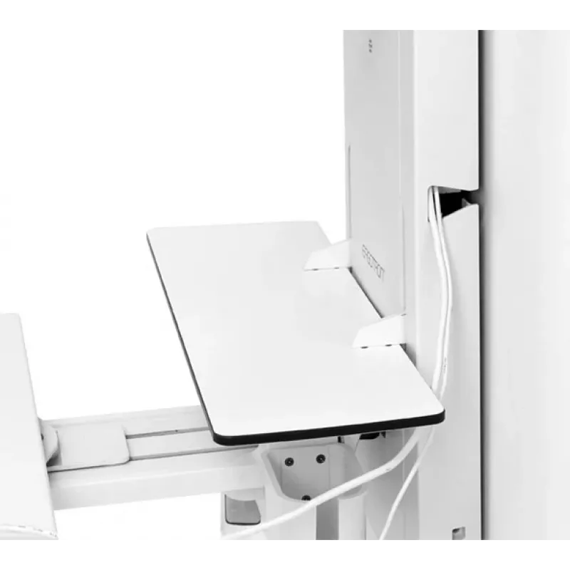 ERGOTRON Styleview soporte vertical elevable de pie y sentado para habitación de paciente (blanco)
