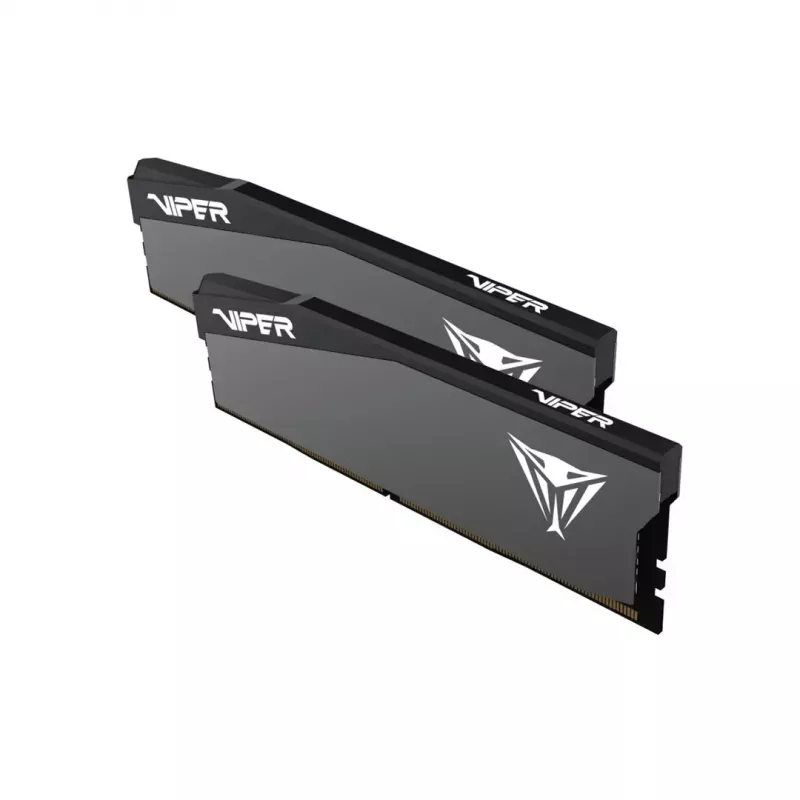 Patriot Viper Elite 5 Ultra VEU564G6028K 64GB (2x32GB) DDR5-6000 CL28 kit de RAM para sobremesa, Intel XMP 3.0, AMD EXPO, disipador, negro