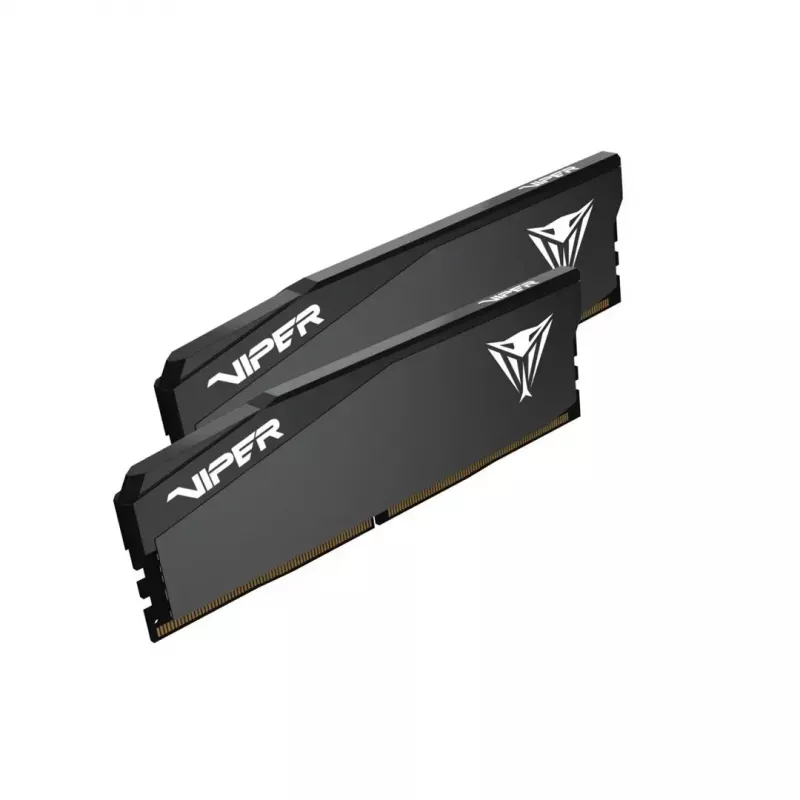 Patriot Viper Elite 5 Ultra VEU564G6028K 64GB (2x32GB) DDR5-6000 CL28 kit de RAM para sobremesa, Intel XMP 3.0, AMD EXPO, disipador, negro