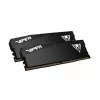 Patriot Viper Elite 5 Ultra VEU564G6028K 64GB (2x32GB) DDR5-6000 CL28 kit de RAM para sobremesa, Intel XMP 3.0, AMD EXPO, disipador, negro