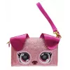 Purse Pets, Keepin’ It Clutch Dazzling Diva juguete de cachorro y bolso de muñeca con ojos arcoíris luminosos, juguete para niñas a partir de 4 años