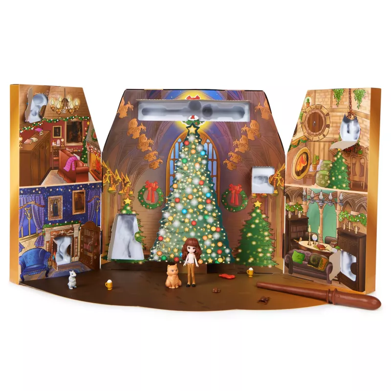 Caja de calendario de adviento Harry Potter Magical Minis 2023 — 24 juguetes sorpresa, multicolor, LR44