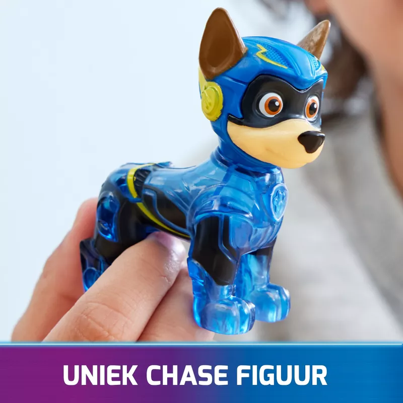 Coche de policía PAW Patrol Chase’s Mighty Transforming Cruiser con luces y sonidos