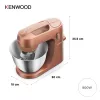 Kenwood Go KZM35.000RD robot de cocina, Clay Red, 800 W