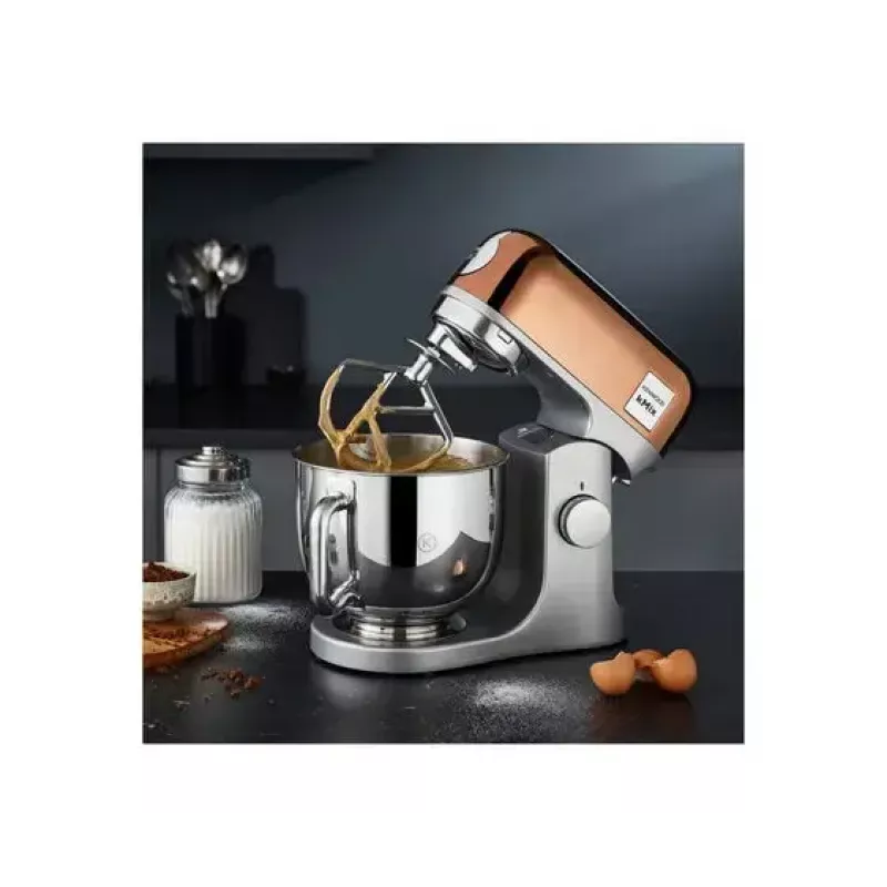 Robot de cocina Kenwood kMix KMX760GD Special Edition oro rosa, 1.000 W, plateado/oro rosa