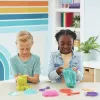 Kinetic Sand, set Ultimate Sandisfying con 2lbs de arena de juego (rosa, amarillo y turquesa), 10 herramientas y moldes, juguete sensorial para niños a partir de 7 años