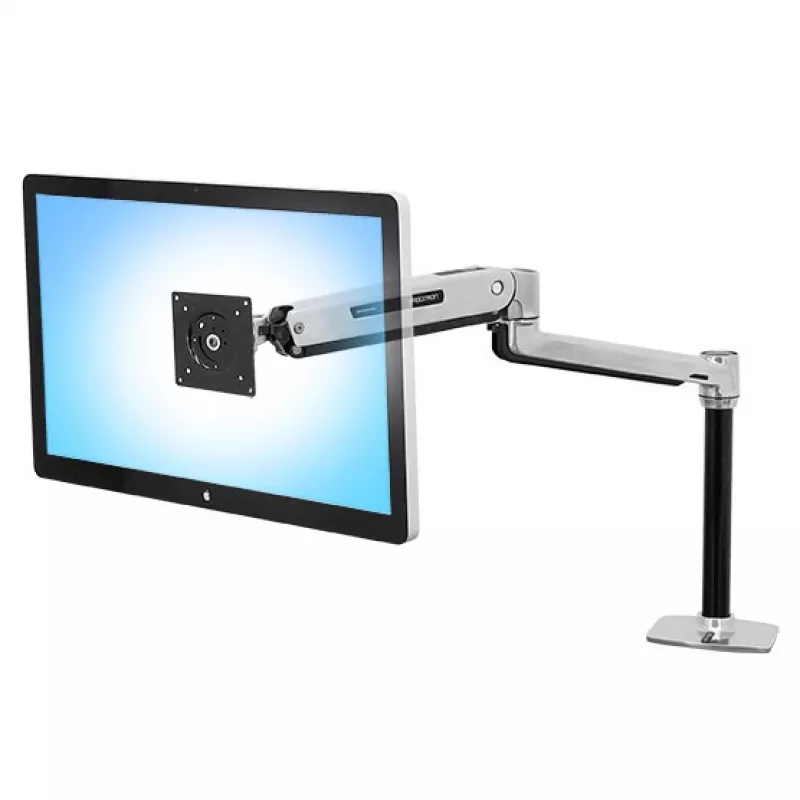 ERGOTRON Lx soporte de escritorio elevable con brazo para LCD (aluminio pulido)