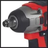 Einhell IMPAXXO 18/230 Professional llave de impacto a batería, 18 V, 1/2 pulgada, 2900 rpm, 400 Nm, sin escobillas, Power X-Change, sin batería ni cargador, rojo/negro