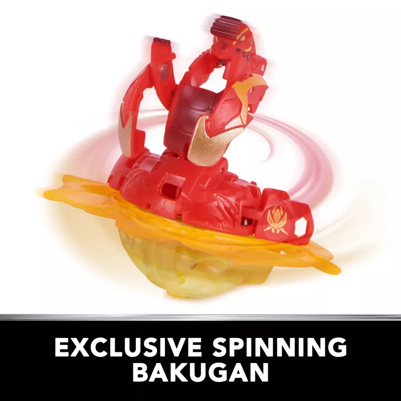 Bakugan Baku-tin con Special Attack Mantid, ajustable, figura de acción giratoria y almacenamiento de juguetes, juguete para niños y niñas a partir de 6 años