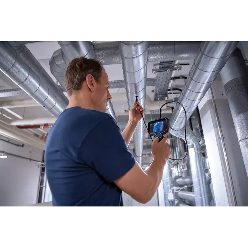 Cámara de inspección industrial Bosch GIC 12V-5-27 C PROFESSIONAL 8,3 mm sonda flexible IP67, IP54
