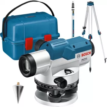 Nivel óptico Bosch GOL 32 G Professional — 400 gon, con trípode