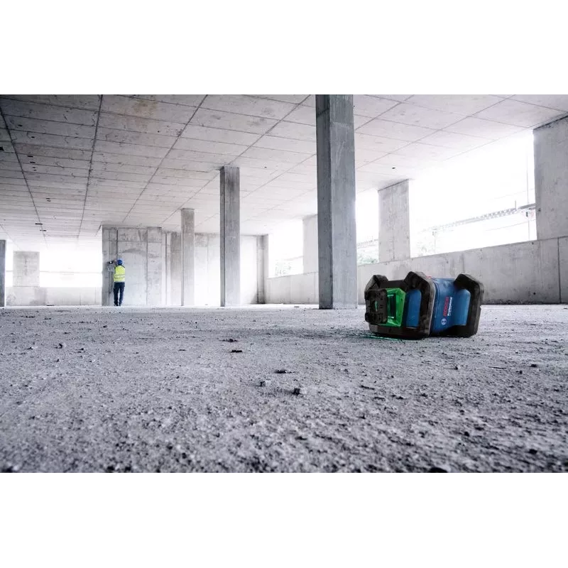 Láser rotativo Bosch GRL 650 CVHG Professional 18 V con línea láser verde, L-BOXX
