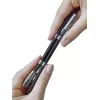 Cordón de carga USB-C Intenso para teléfono 60W carga rápida longitud ajustable 1,65m nailon negro