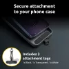 Cordón de carga USB-C Intenso para teléfono 60W carga rápida longitud ajustable 1,65m nailon negro