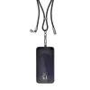 Cordón de carga USB-C Intenso para teléfono 60W carga rápida longitud ajustable 1,65m nailon negro