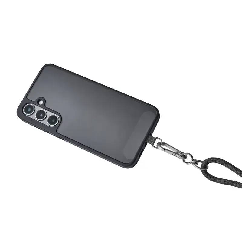 Cordón de carga USB-C Intenso para teléfono 60W carga rápida longitud ajustable 1,65m nailon negro