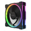 Ventilador ASUS Prime MR120 ARGB Reverse negro 12 cm rodamiento de deslizamiento
