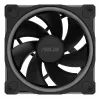 Ventilador ASUS Prime MR120 ARGB Reverse negro 12 cm rodamiento de deslizamiento
