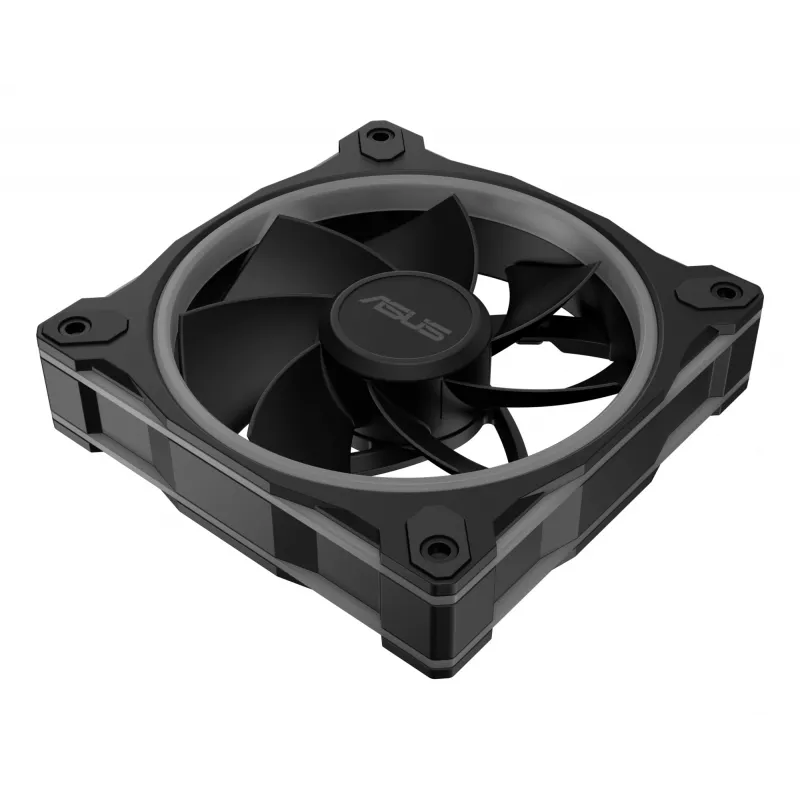 Ventilador ASUS Prime MR120 ARGB Reverse negro 12 cm rodamiento de deslizamiento
