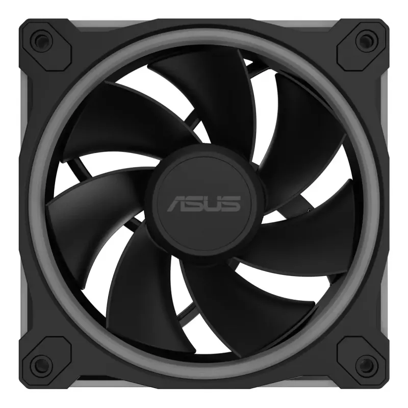 Ventilador ASUS Prime MR120 ARGB Reverse negro 3en1 caja de ordenador 12 cm 3 piezas