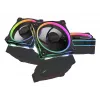Ventilador ASUS Prime MR120 ARGB Reverse negro 3en1 caja de ordenador 12 cm 3 piezas