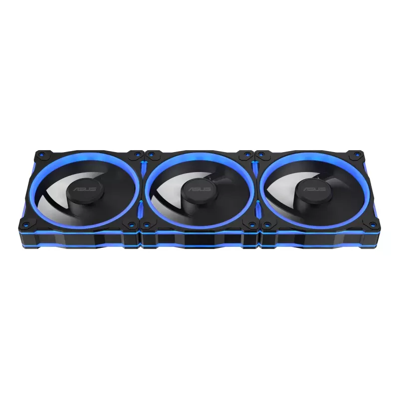Ventilador ASUS Prime MR120 ARGB Reverse negro 3en1 caja de ordenador 12 cm 3 piezas