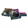 Ventilador ASUS Prime MR120 ARGB Reverse negro 3en1 caja de ordenador 12 cm 3 piezas