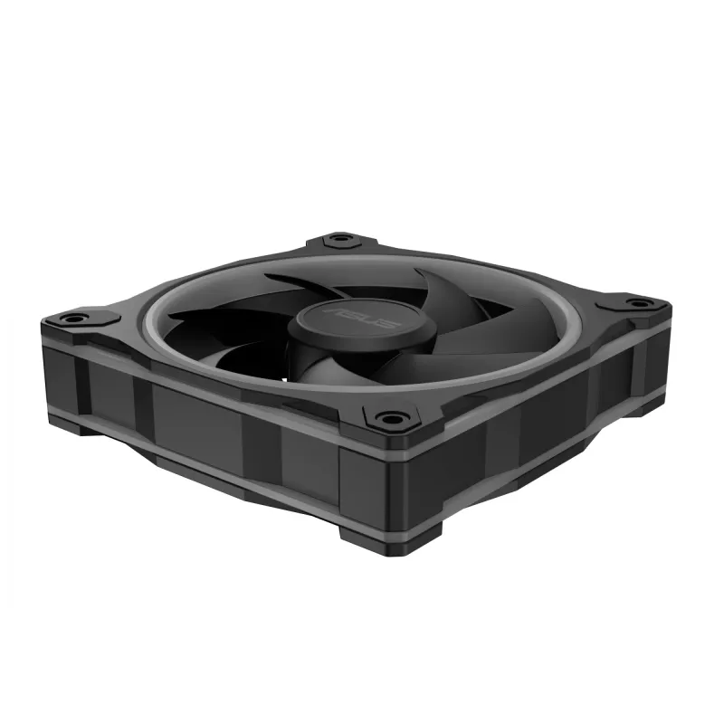 Ventilador ASUS Prime MR120 ARGB negro 12 cm rodamiento de deslizamiento