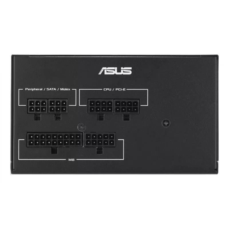 Fuente de alimentación ASUS ATS-750G 750 W, 20+4-Pin ATX, 80 PLUS Gold, negra
