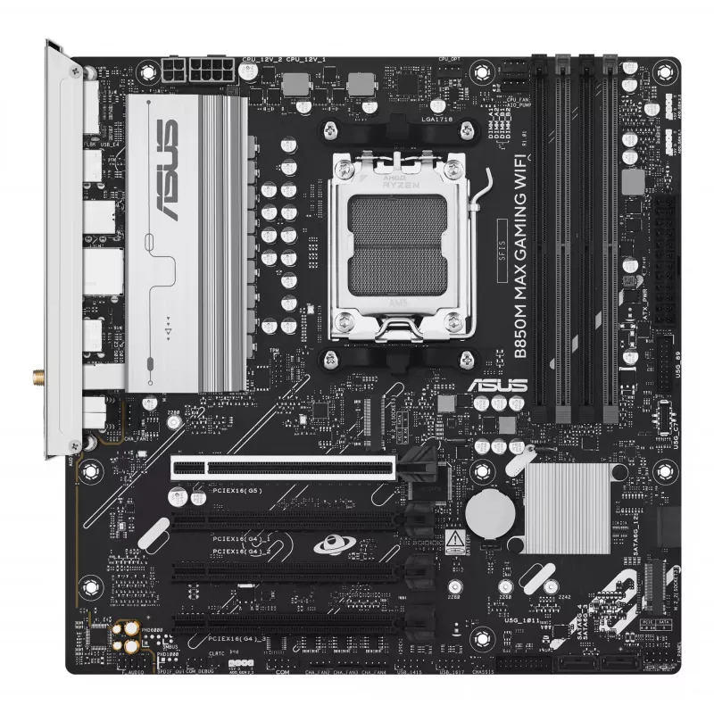 Placa base ASUS B850M MAX GAMING WIFI AMD B850 Socket AM5 micro ATX