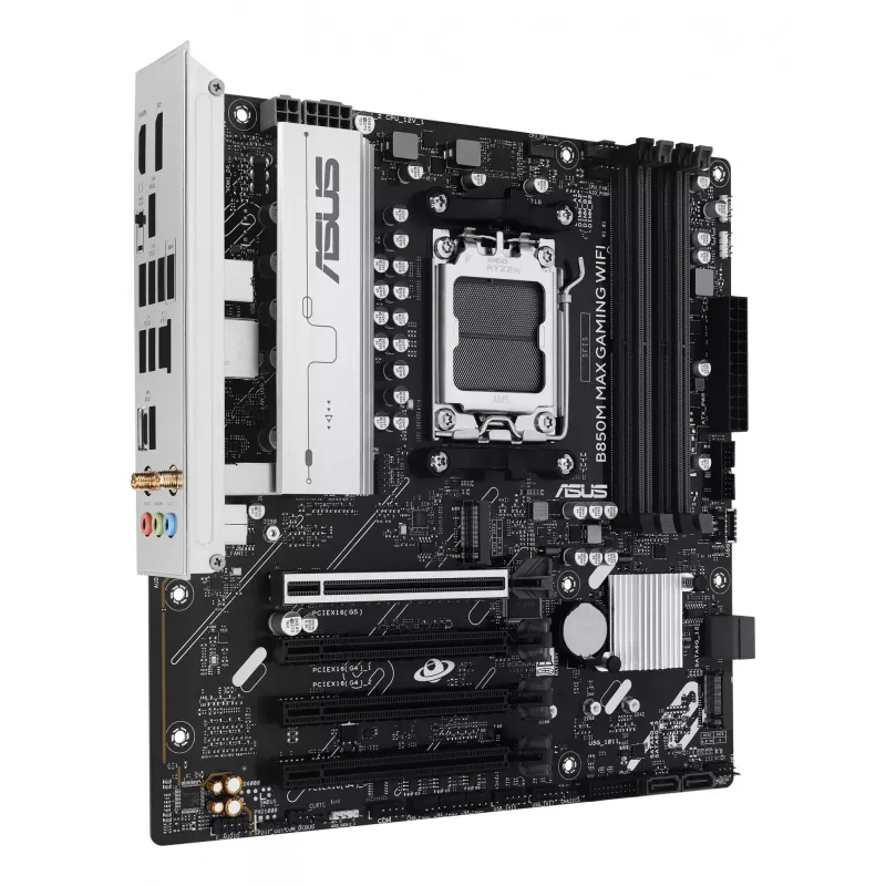 Placa base ASUS B850M MAX GAMING WIFI AMD B850 Socket AM5 micro ATX