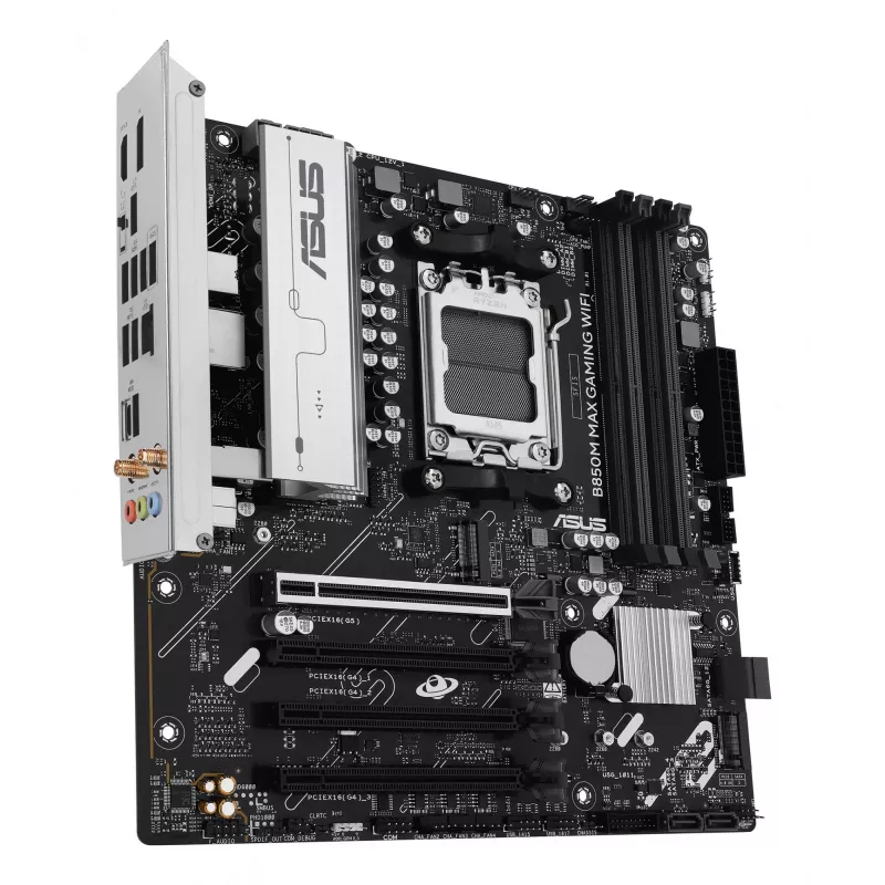 Placa base ASUS B850M MAX GAMING WIFI AMD B850 Socket AM5 micro ATX