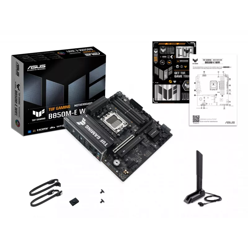Placa base ASUS TUF GAMING B850M-E WIFI AMD B850 Socket AM5 micro ATX