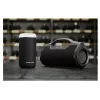 Altavoz Bluetooth CANTON Glow Pro de HAMA, negro, jack de 3,5 mm, efectos de luz LED