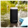 Altavoz Bluetooth CANTON Glow Pro de HAMA, negro, jack de 3,5 mm, efectos de luz LED