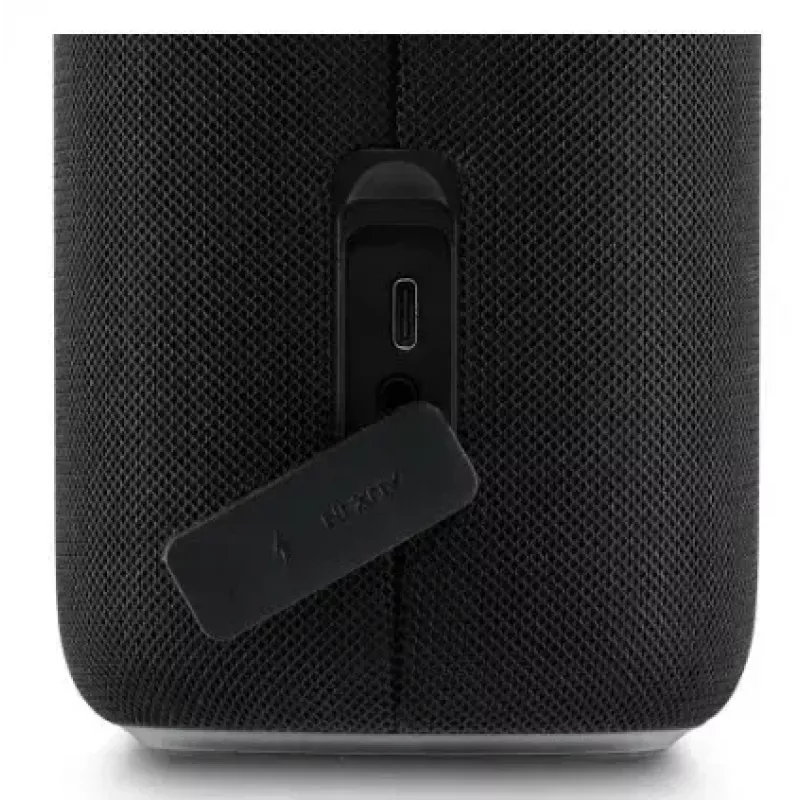 Altavoz Bluetooth CANTON Glow Pro de HAMA, negro, jack de 3,5 mm, efectos de luz LED