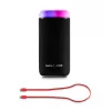 Altavoz Bluetooth CANTON Glow Pro de HAMA, negro, jack de 3,5 mm, efectos de luz LED