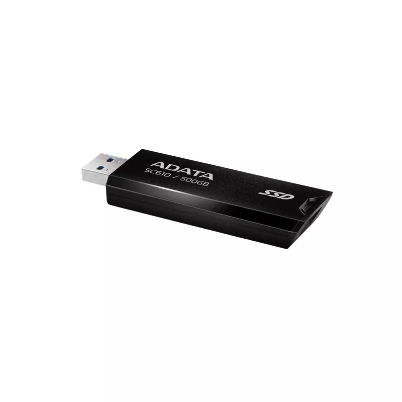 Memoria flash USB ADATA SC610 500 GB USB Type-A 3.2 Gen 2 (10 Gbit/s) 550/500 MB/s, negra