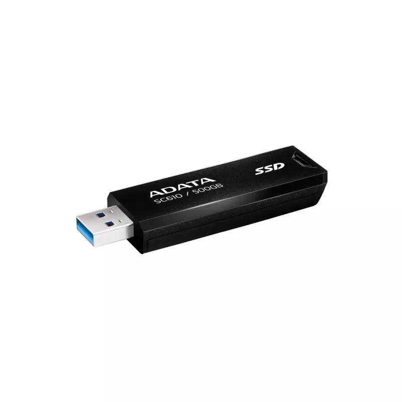 Memoria flash USB ADATA SC610 500 GB USB Type-A 3.2 Gen 2 (10 Gbit/s) 550/500 MB/s, negra
