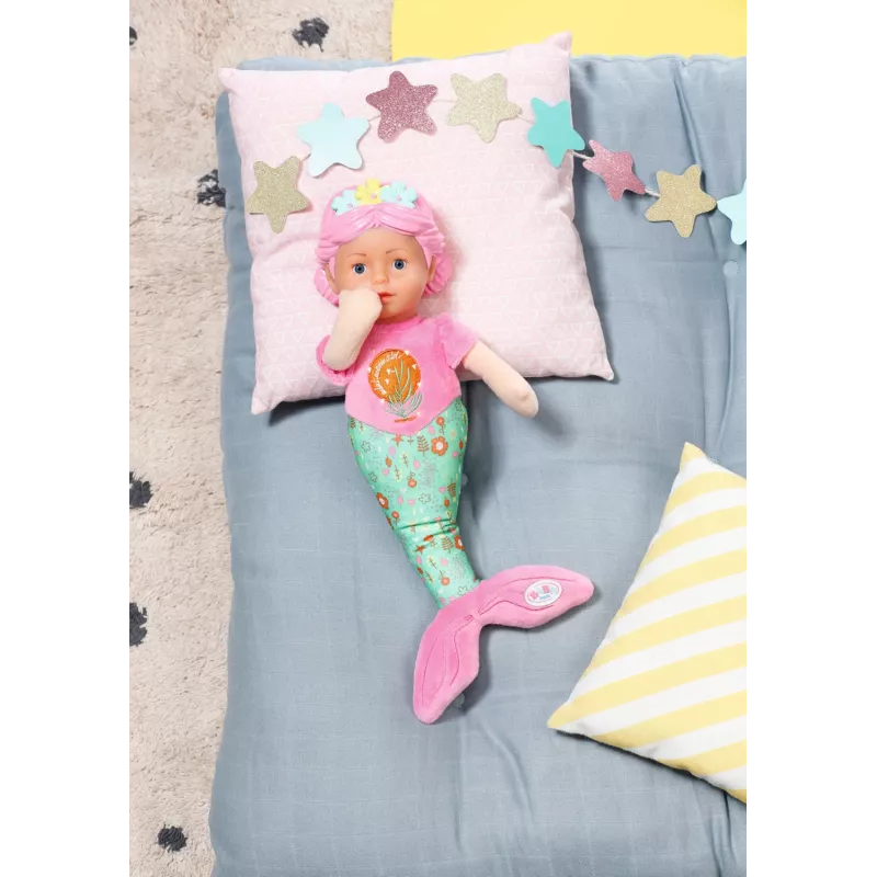 Muñeca bebé BABY born sirena 33 cm lavable multicolor