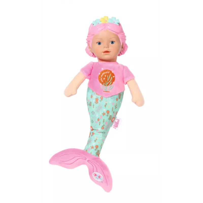 Muñeca bebé BABY born sirena 33 cm lavable multicolor
