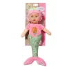 Muñeca bebé BABY born sirena 33 cm lavable multicolor