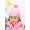 Set de ropa para muñeca BABY born conjunto de abrigo rosa 43 cm plegable